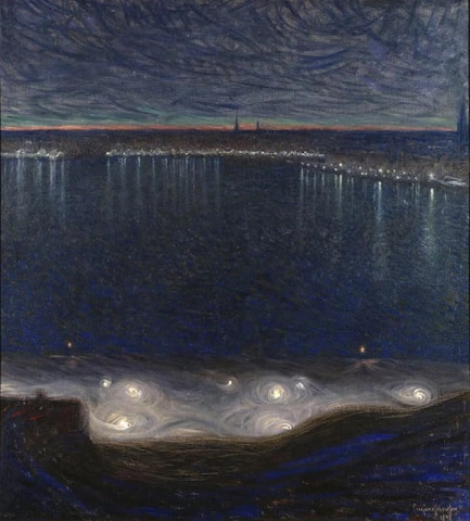 Eugene Jackson, Dawn Over The Knight Firth - 1899