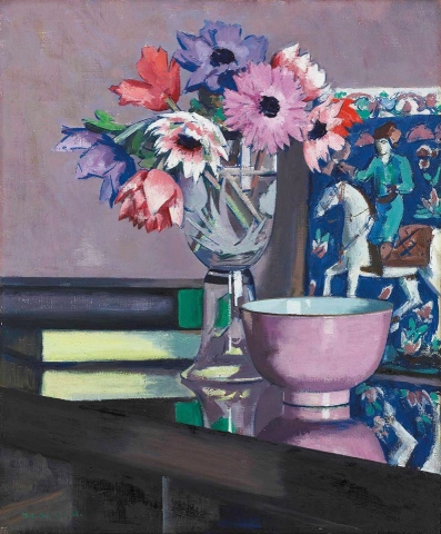 Francis Cb Cadell Stillleben Anemonen – 1931