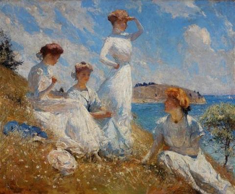 Frank W. Benson Sommer 1909