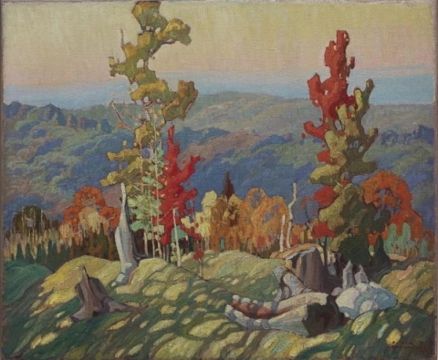 Franklin Carmichael, Festlicher Herbst, 1921