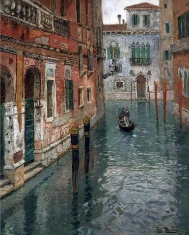 Utsikt over Venezia 1894