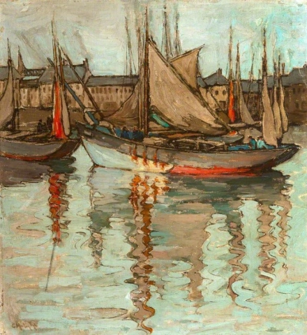 Georgina Moutray Kyle Harbour Scene