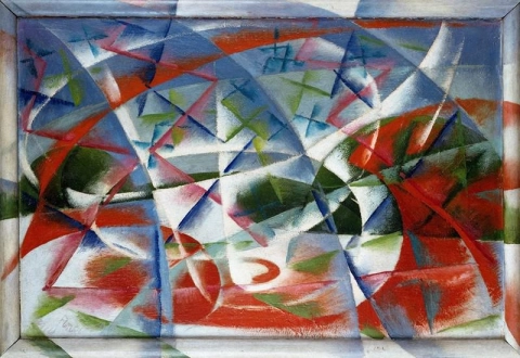 Giacomo Balla, abstrakt hastighet