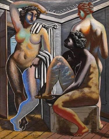 Giorgio De Chirico De eventualiteit van het lot - 1927