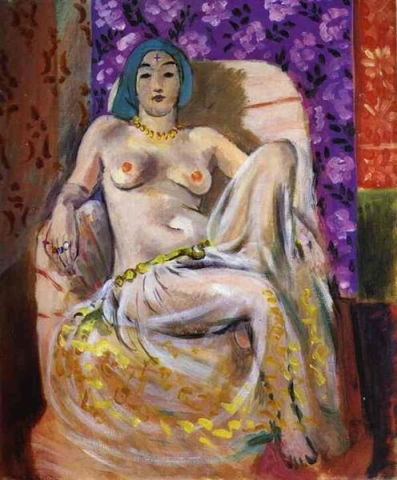 Istuva Odalisque 1922