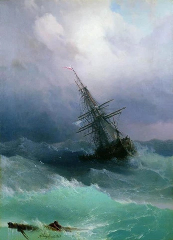 Ivan Aivazovsky Storm