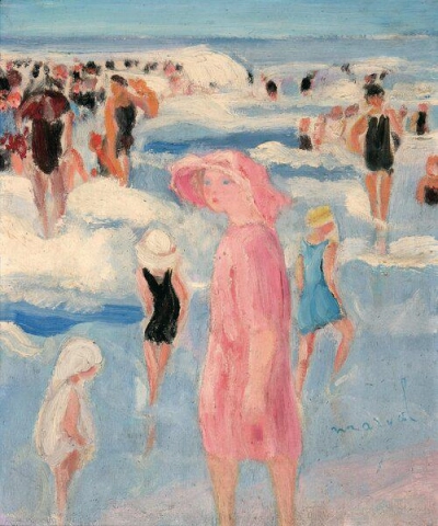 De grote zus, Biarritz, 1925