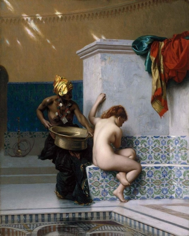 Baño morisco de Jean-Leon Gerome 1870