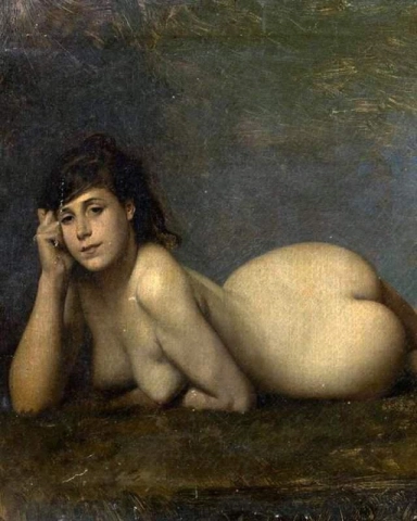 Jean-leon Gerome Nude - Emma Dupont 1876