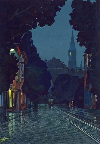 Jerzy Szel Gowski Nocturno - 1961