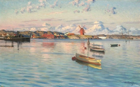 Johan Ericson Sommarmotiv Från Marstrand