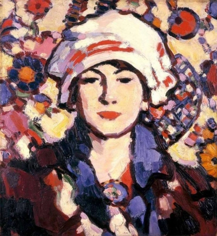 John Duncan Fergusson, Il velo persiano, 1909