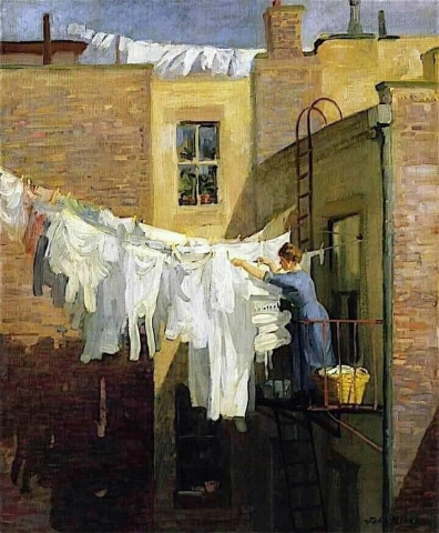 John Sloan: Das Werk einer Frau, 1912