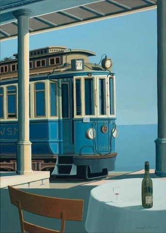 Joop Polder Il tram