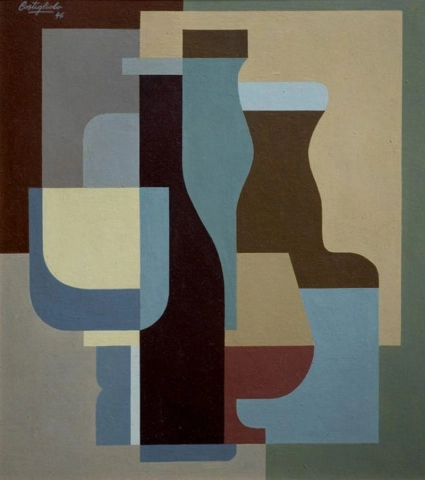 José Pedro Costigliolo, Abstração-purismo, 1942