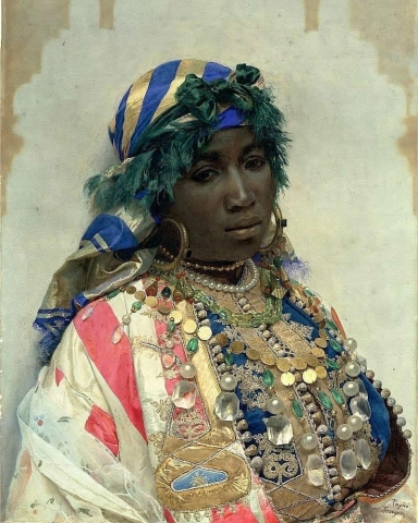 Jose Tapiro Y Baro A Tangerian Beauty 1891