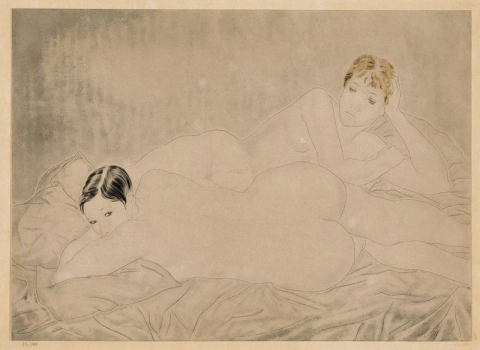 Léonard Tsuguharu Foujita, Les deux amies, 1930