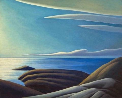 Lawren S. Harris, Lake Superior III, c. 1923-24