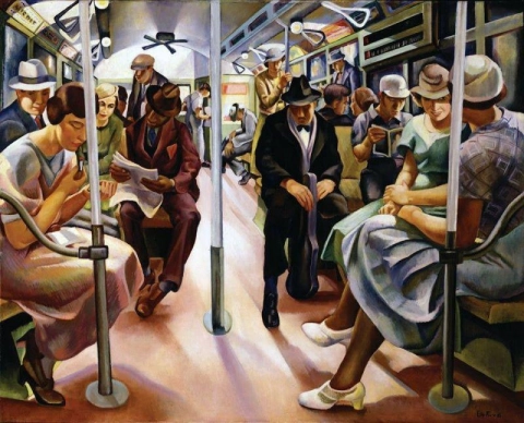 Lily Furedi Subway - 1934