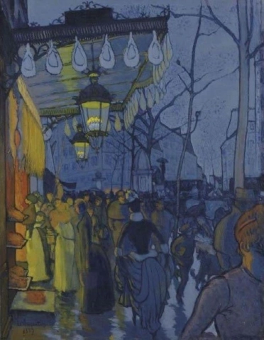 Louis Anquetin Avenue De Clichy 1887