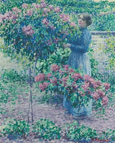 Louis Ritman, In the Arbor, 1914