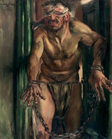 Lovis Corinth Samson Blinded 1912