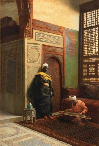 Ludwig Deutsch The Qanun Player