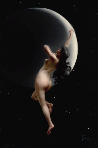 Luis Ricardo Falero-nacht 1883