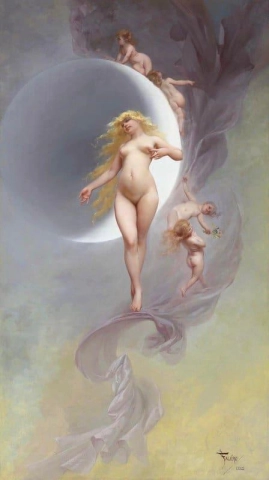 Luis Ricardo Falero De planeet Venus 1882