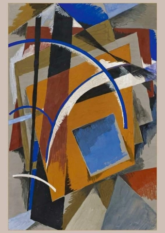 Lyubov Popova Ruimtelijke dynamische constructie