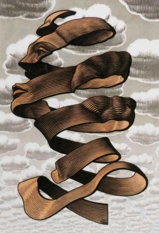 M.c. Escher Crosta 1955