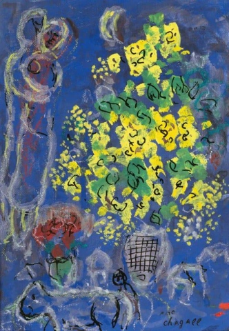 Il mazzo giallo o il mazzo di mimosa C. 1977