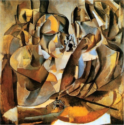 Marcel Duchamp Los jugadores de ajedrez 1911