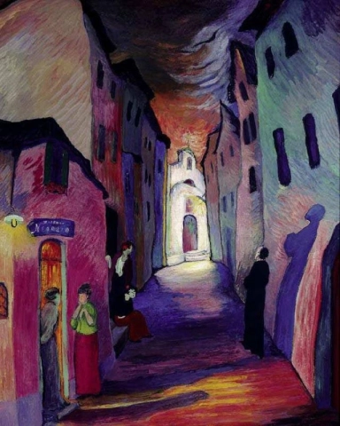 Marianne Von Werefkin Ave Maria 1927