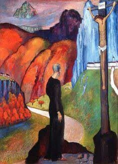 Marianne Von Werefkin Der Mönch 1932