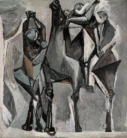 Марино Марини, «Я, воин и танец», 1953 год.