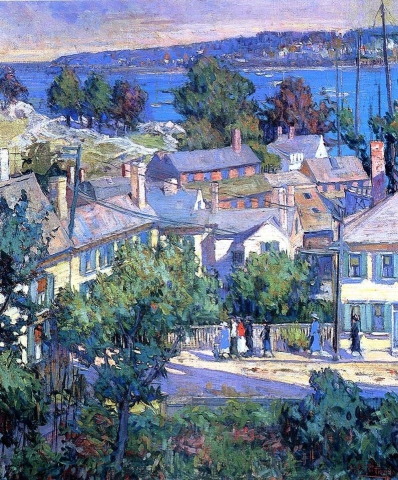 Mary Bradais Titcomb Sunday Morning - 1927