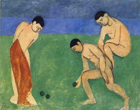 Jeu De Boules - 1908