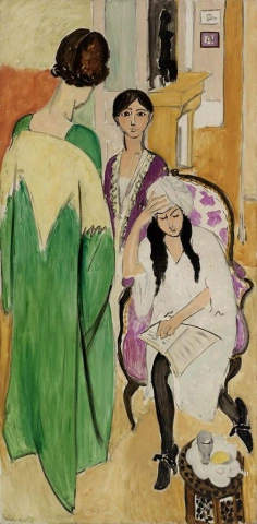 Matisse Le tre sorelle nella scultura africana 1917