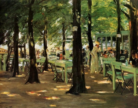 Max Liebermann 餐厅 De Oude Vink 1905