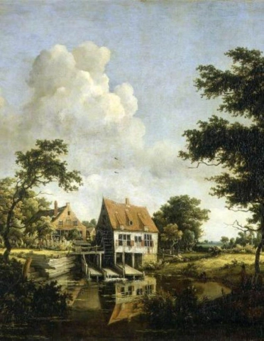 Meindert Hobbema Vannmøllene 1664-1668