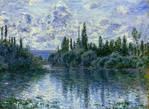 Arm Of The Seine Near Vetheuil 1878