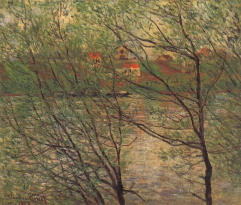 Island of La Grande Jatte from the shore