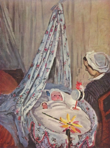 Jean Monet In His Cradle