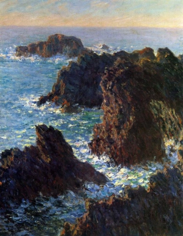 Rock Peaks In Belle-ile