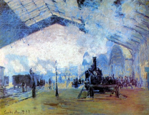 Estación de Saint Lazare en París