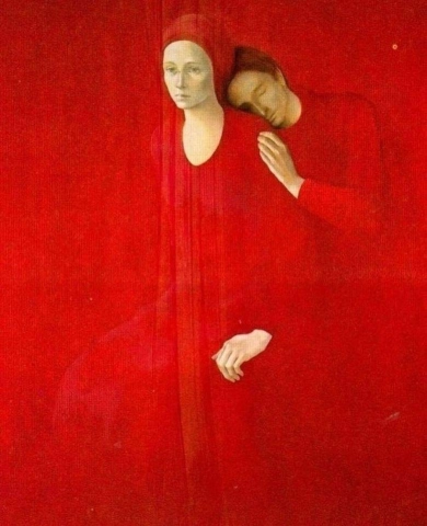 Amantes de Montserrat Gudiol C.1970