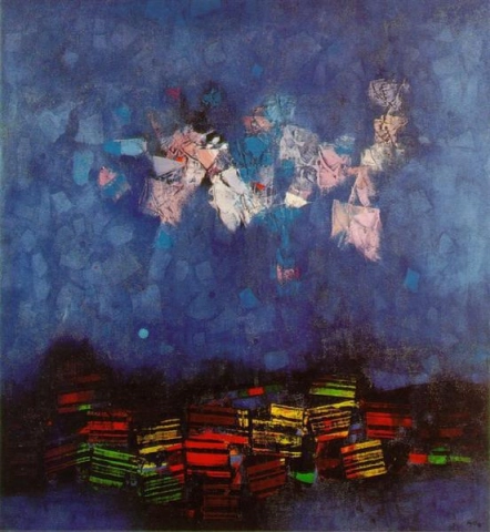 Mordecai Ardon a la estrella de la mañana - 1968