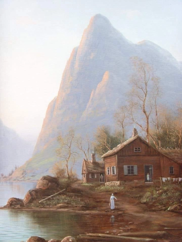 Nils Hans Christiansen I Midt-Od-fjordene 1889