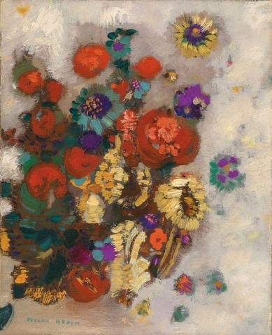 Odilon Redon Bouquet Of Flowers